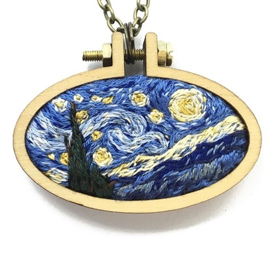 starry night pendant starry night pendant