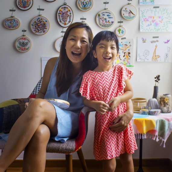 inez with daughter miya inez with daughter miya