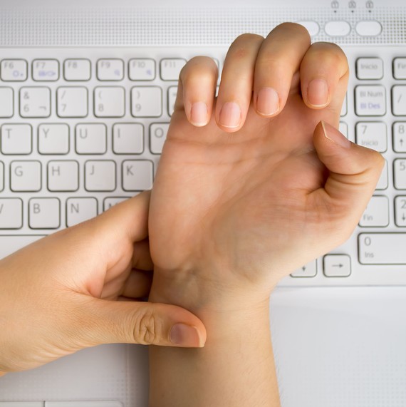 massaging wrists massaging wrists