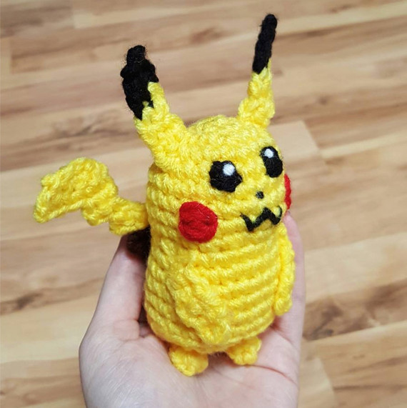 pokemon go crochet pikachu pokemon go crochet pikachu