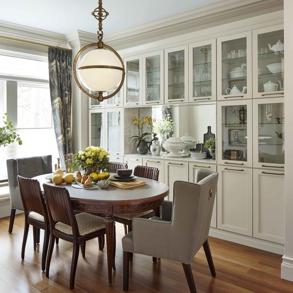 Dining room makeover after Dining room makeover after