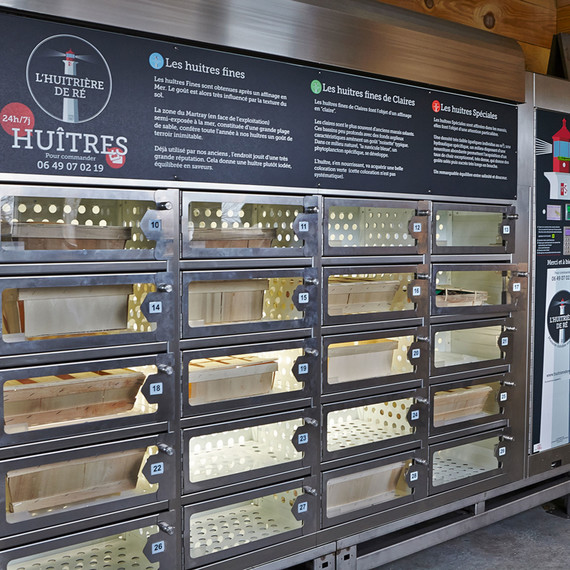 oyster vending machine oyster vending machine