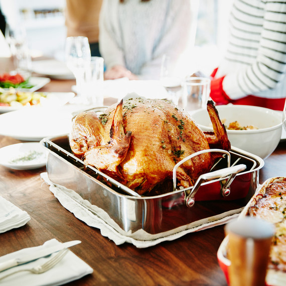 Turkey in Roasting Pan 烤盘火鸡