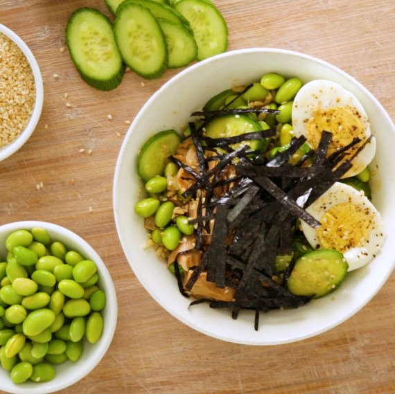 Sushi grain bowl Sushi grain bowl