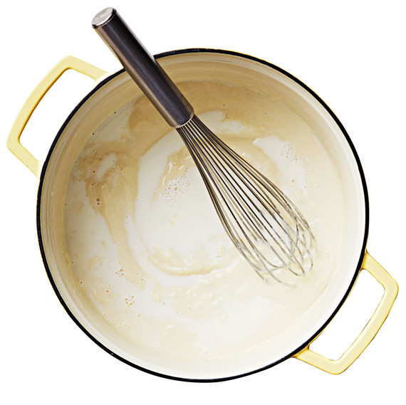 bechamel sauce pot whisk bechamel sauce pot whisk
