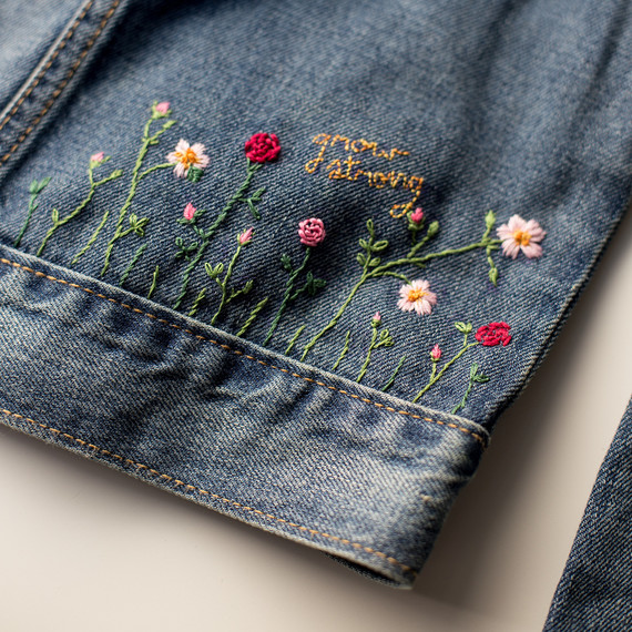 1 Denim Jacket 3 Beautiful Ways to Personalize It