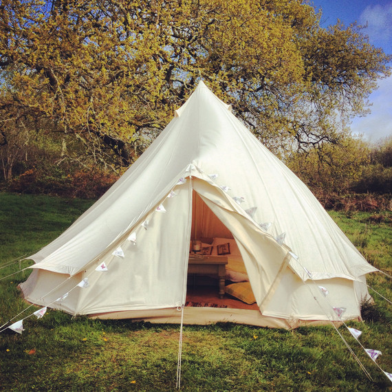 Glamping tent