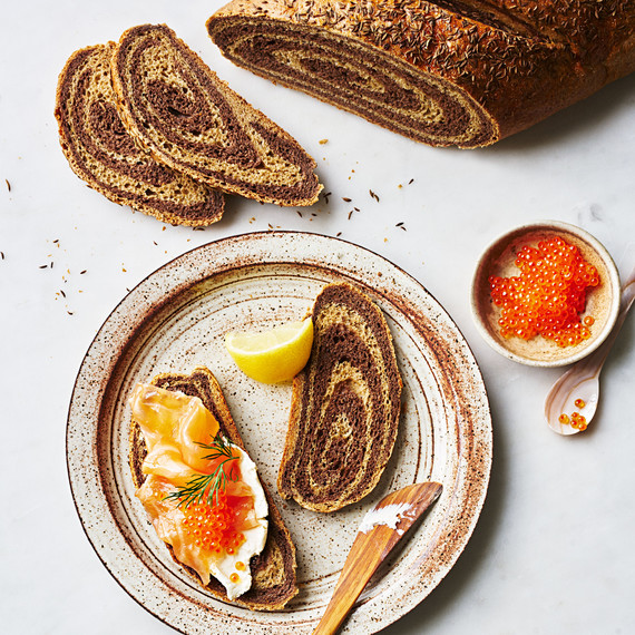seeded marbled rye seeded marbled rye