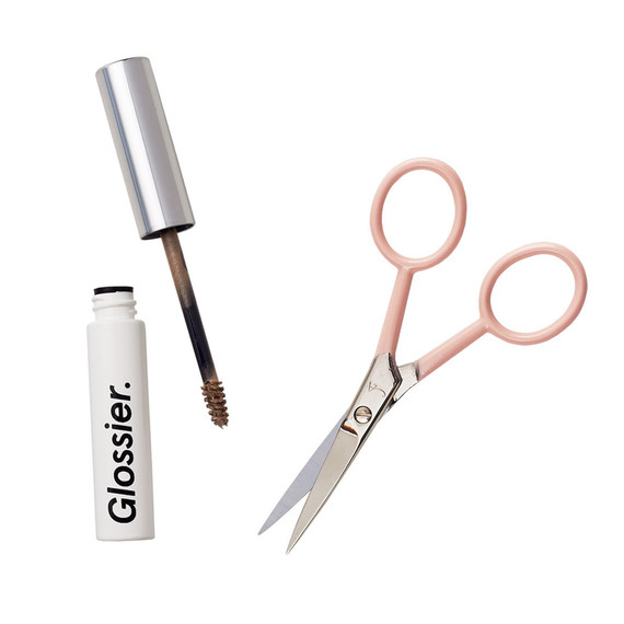 brow gel and scissors brow gel and scissors