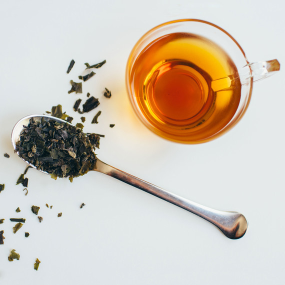 cup of sea seaweed tea cup of sea seaweed tea