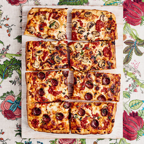 grandma-style pizza grandma-style pizza