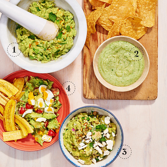 guacamole four ways guacamole four ways