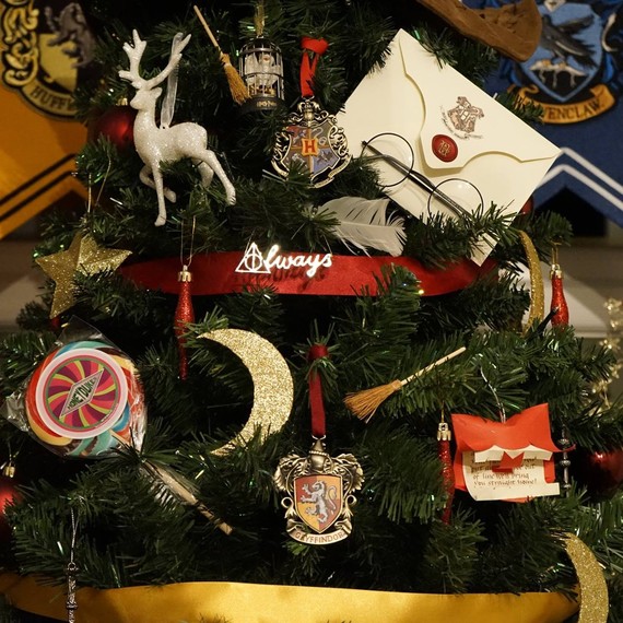 Harry Potter themed Christmas tree Harry Potter themed Christmas tree