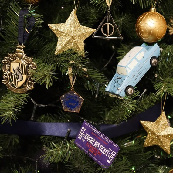Harry Potter themed Christmas tree Harry Potter themed Christmas tree