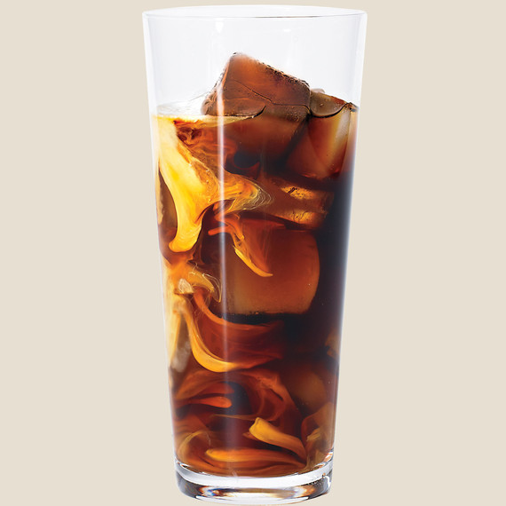 a glass of iced coffee a glass of iced coffee