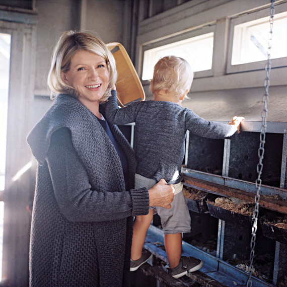 Martha with toddler Martha with toddler
