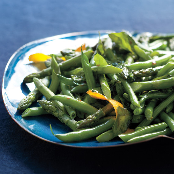 green beans asparagus green beans asparagus