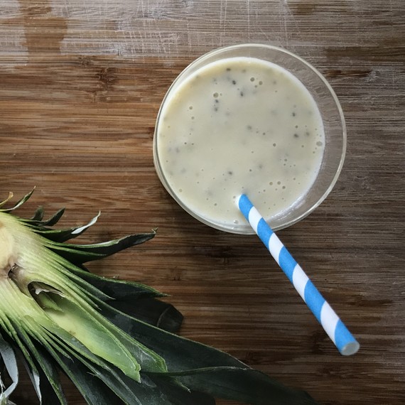Pineapple-Coconut Smoothie from Healthy Appetite Pineapple-Coconut Smoothie from Healthy Appetite