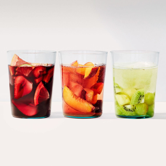 red pink white sangria glasses red pink white sangria glasses