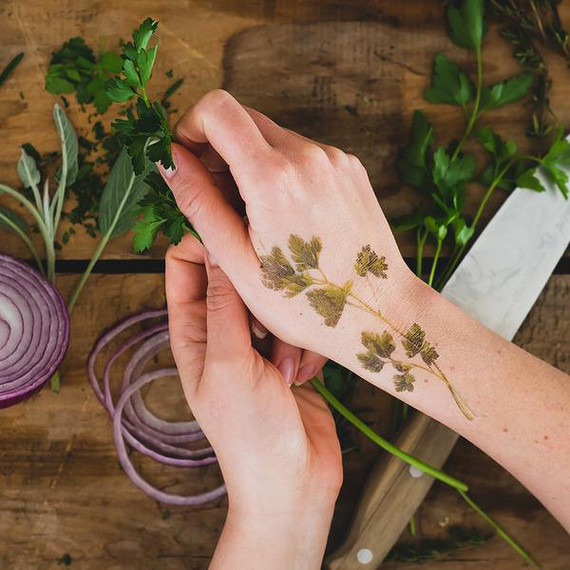 scented herb tattoo scented herb tattoo