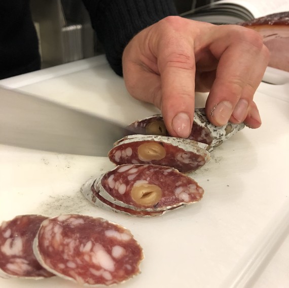 Olympia Provisions hazelnut salumi Olympia Provisions hazelnut salumi