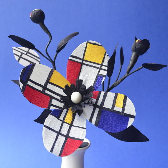 Piet Mondrian paper arrangement Piet Mondrian paper arrangement