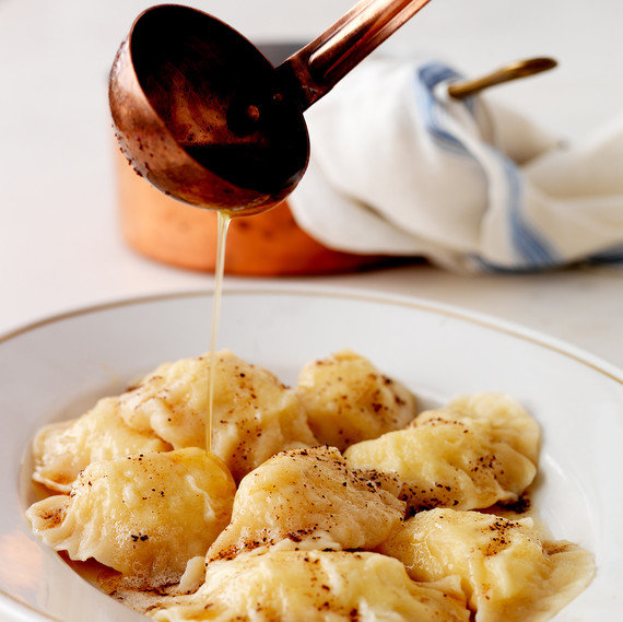 pierogis with sauce pierogis with sauce