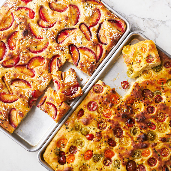 tomato focaccia bread and plum focaccia tomato focaccia bread and plum focaccia