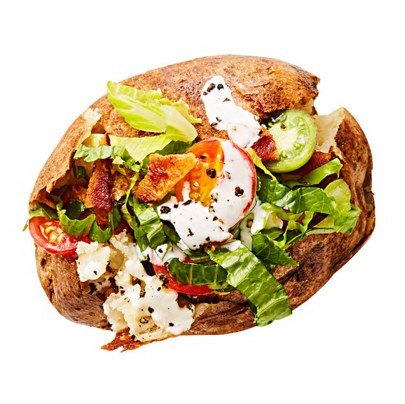 blt baked potato blt baked potato