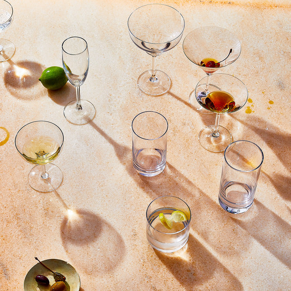 glass glossary group of different types with drinks glass glossary group of different types with drinks