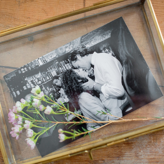 photograph in box floral photograph in box floral