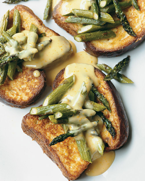 french toast with asparagus french toast with asparagus