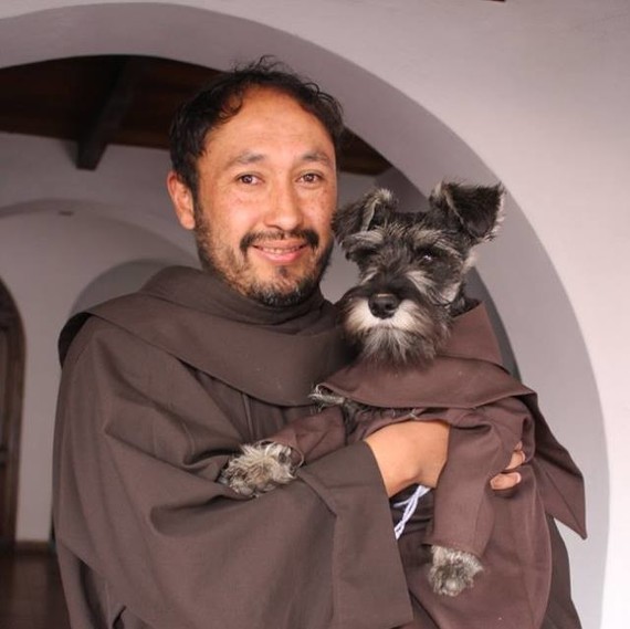 Carmelo the friar dog Carmelo the friar dog