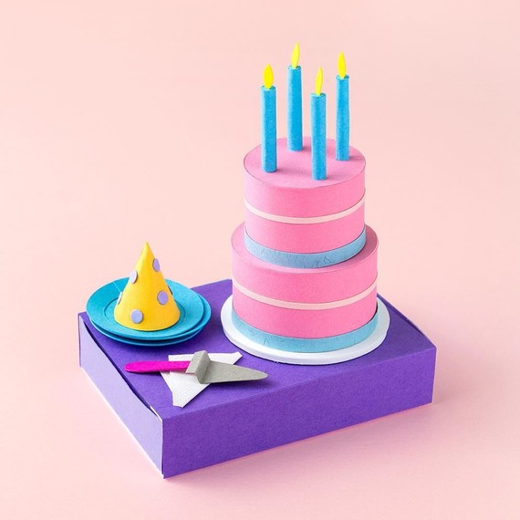 paper-craft-birthday-cake paper-craft-birthday-cake