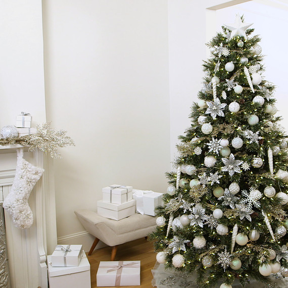 Winter White Christmas tree Winter White Christmas tree