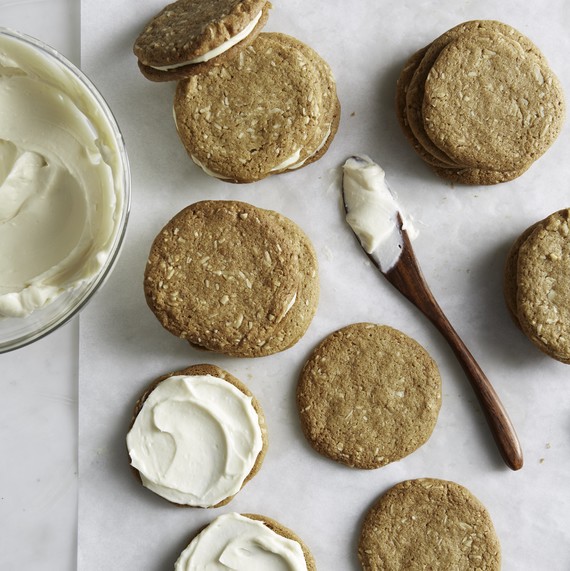 whole-wheat almond-butter sandwich cookies whole-wheat almond-butter sandwich cookies