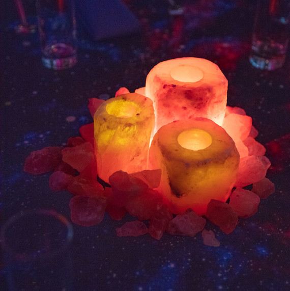 hulaween bette midler halloween table decor glowing rocks hulaween bette midler halloween table decor glowing rocks