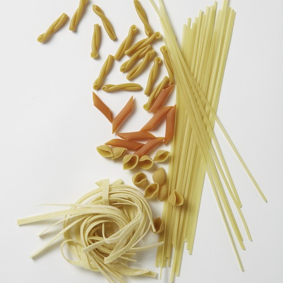 Gluten Free Pasta Flat Lay Gluten Free Pasta Flat Lay