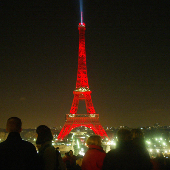 Eiffel Tower in Paris for Lunar New Year Eiffel Tower in Paris for Lunar New Year
