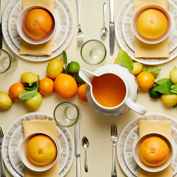 heirloom macys tablesetting gray white citrus heirloom macys tablesetting gray white citrus
