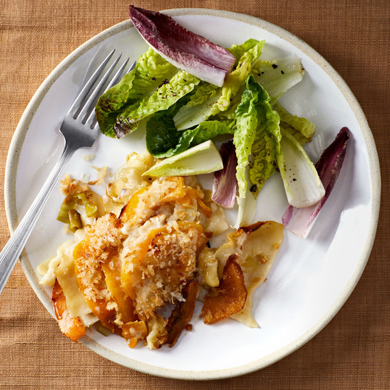 squash leek brie gratin squash leek brie gratin