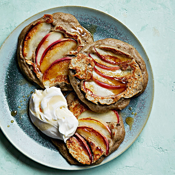 apple-buckwheat pancakes apple-buckwheat pancakes