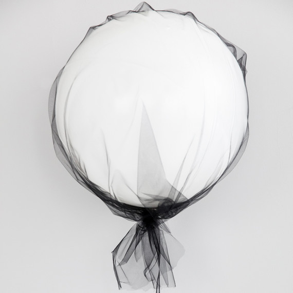bootiful ghost tulle balloons