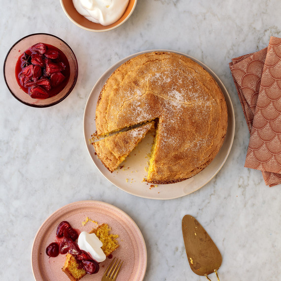 citrus cornmeal cake citrus cornmeal cake