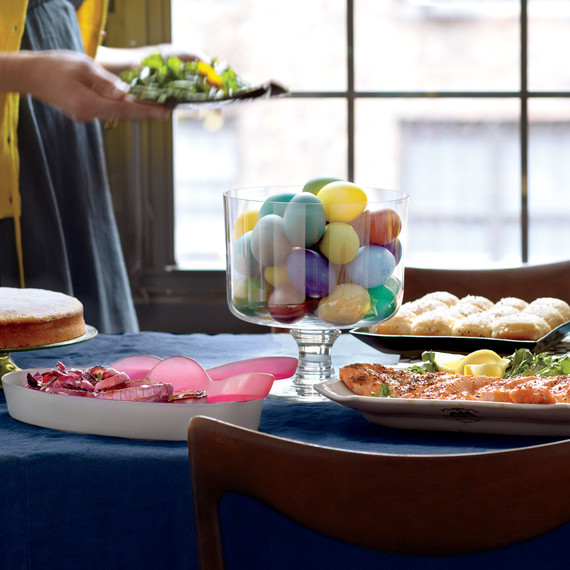 salmon easter table salmon easter table