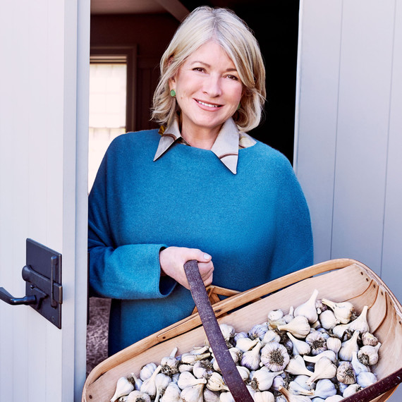 martha with basket of garlic martha with basket of garlic