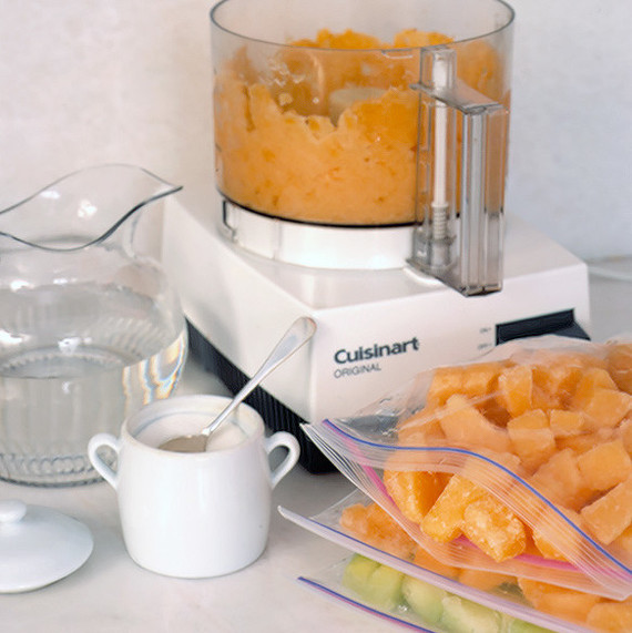melon sorbet food processor melon sorbet food processor