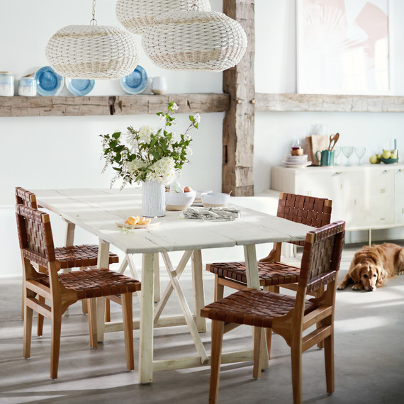 farmhouse dining table with leather chairs farmhouse dining table with leather chairs