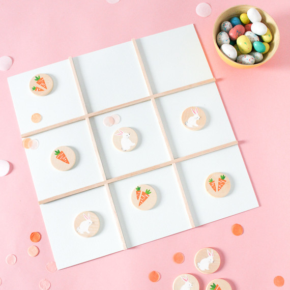 diy tic tac toe easter game diy tic tac toe easter game