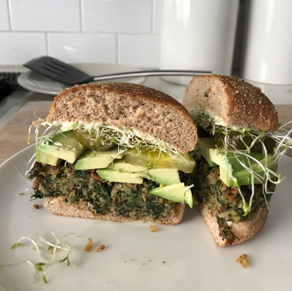 california style veggie burger california style veggie burger
